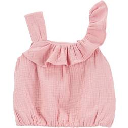 Carter's Baby Woven Gauze Top - Pink