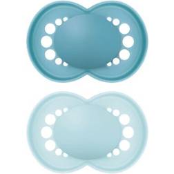 Mam original soother blue 6m 2pk