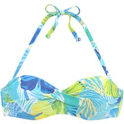 Sunseeker Bandeau Bikini Top - Blue