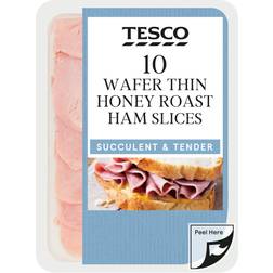 Tesco Wafer Thin Honey Roast Ham 125G 125g 10pcs 1pack
