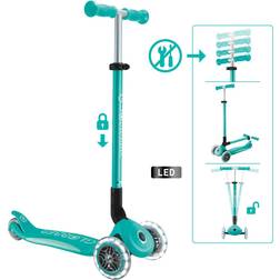 Globber Primo Foldable Plus Lights Mint