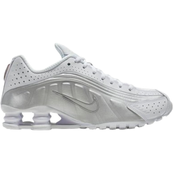 Nike Shox R4 W - White/Metallic Silver/Max Orange