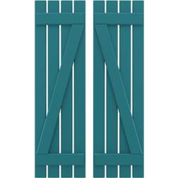 Ekena Millwork ARW102SB415X81ANH Timber Window Shutter