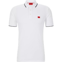 HUGO BOSS Deresino232 Slim Fit Polo Shirt - White