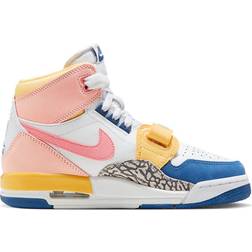 Nike Jordan Legacy 312 GSV - White/Coral Pink/White/French Blue/Brilliant Topaz/Sakura Pink