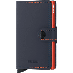 Secrid Secrid Miniwallet - Matte Night Blue/Orange