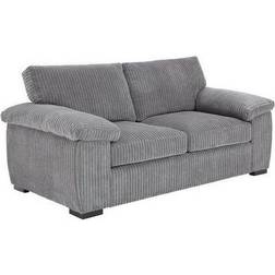 Amalfi Jumbo Cord Grey Sofa 155cm 2 Seater