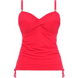 Fantasie Almeria Twist Front Tankini Top - Watermelon