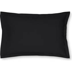 Dunelm Pure Cotton Oxford Pillow Case Black (76x48cm)