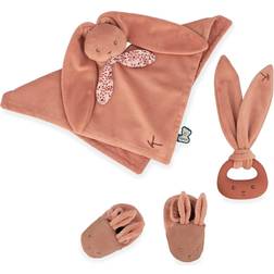 Kaloo coffret cadeau naissance Lapinou terracotta