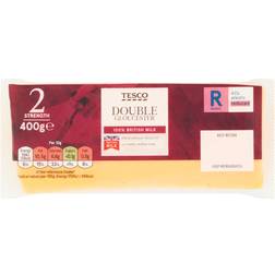 Tesco Double Gloucester Cheese 400g