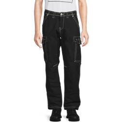 True Religion Big T Cargo Pant - Black