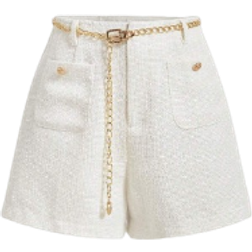 Shein Mod Women's Elegant Double Pocket Shorts