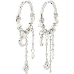 Pilgrim Arlet Recycled Earrings Silverplated Dam Örhängen one