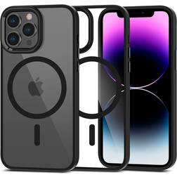 Tech-Protect iPhone 13 Max Magmat Cover MagSafe Kompatibel Gennemsigtig Sort