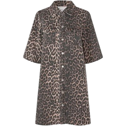 Global Funk Mira-G Dress - Leopard Mist