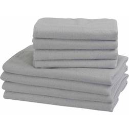 Borg Living Microfiber 8 Badehåndklæde Grå