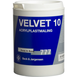 B&J 777 Velvet Acrylic Plastic Facademaling White 0.9L