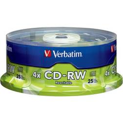 Verbatim CD-RW 700MB 2X-4X 25-Pack Spindle