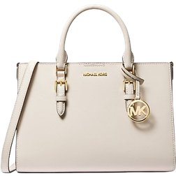 Michael Kors Charlotte Medium 2 In 1 Tote Bag - Lt Cream