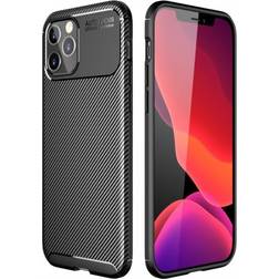 ExpressVaruhuset iPhone 12 Pro Stöttåligt Slimmat Skal FullCarbon V4 Svart