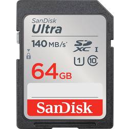 SanDisk Ultra SDHC Class 10 UHS-I U1 V10 140MB/s 64GB