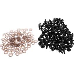 Doll Eyes with Discs 24mm 100pcs