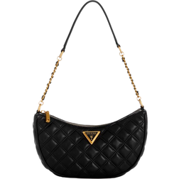 Guess Giully Quilted Top Zip Shoulder Bag - Black