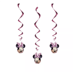 Unique Swirls Minnie Mouse Forever Pink 3-pack