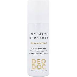 DeoDoc Intim Deo Spray Frisk Kokosnød 125ml