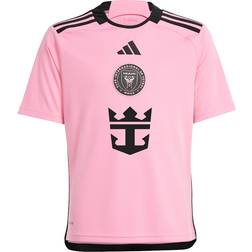 adidas Lionel Messi Inter Miami CF Pink 2024 Replica Player Jersey Youth