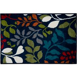 Willa Arlo Jayda Floral Red, Blue, Gray 24x36"