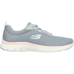 Skechers Flex Appeal 4.0 Brilliant View W - Grey/LightPink