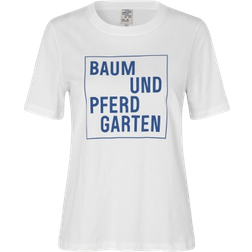 Baum und Pferdgarten Jawo T-shirt - Bright White Marine Logo