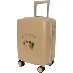 Konges Sløjd Travel Suitcase 45cm - Bow Kitty