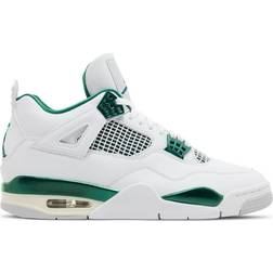 Nike Air Jordan 4 Retro - White/Oxidized Green/Neutral Grey