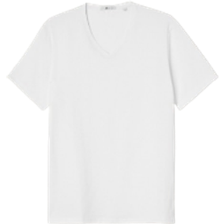Bläck Core V Neck T-shirt - White