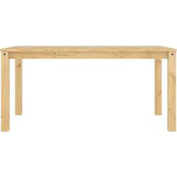 vidaXL Panama Natural Dining Table 80x160cm