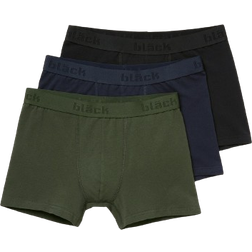 Bläck Cotton Boxer Brief 3-pack - Multi Green