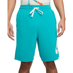 Nike Men's Club Alumni French Terry Shorts - Dusty Cactus/white