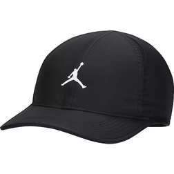 Nike Jordan Dri-FIT Club Unstructured Curved Bill Cap - Black/White