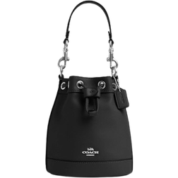 Coach Mini Bucket Bag - Silver/Black