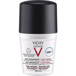 Vichy Homme 48H Anti-Perspirant Anti-Stains Deo Roll-on 50ml 1 Stk