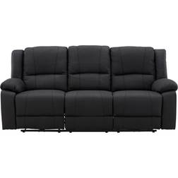 Venture Home Singapore Black Soffa 218cm 3-sits
