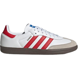 Adidas Junior Samba OG - White/Collegiate Burgundy/Gum