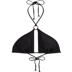 H&M Padded Halter Neck Bikini Top - Black