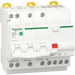 Schneider Electric Resi9 XP RCBO/Kombiafbryder 3P+N C 20A 6kA 30mA