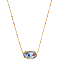 Kendra Scott Elisa Pendant Necklace - Gold/Multicolour