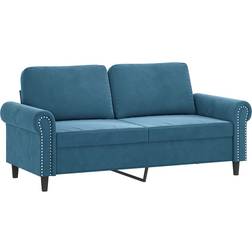 vidaXL 359538 Blue Sofa 172cm 2 Seater