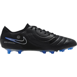 NIKE Tiempo Legend 10 Elite AG - Black/Hyper Royal/Chrome